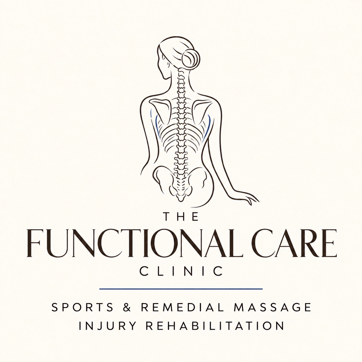 The Functional Care Clinic anatomical logo